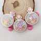 Crafts Rose Gold Plating Badge Pin Metal