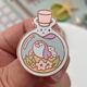 Crafts Rose Gold Plating Badge Pin Metal
