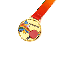 Imitation Oil Colored Medal