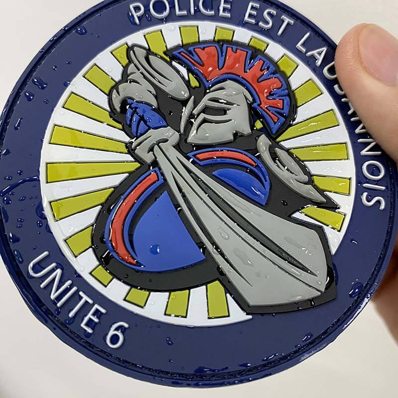 Pouring PVC Logo