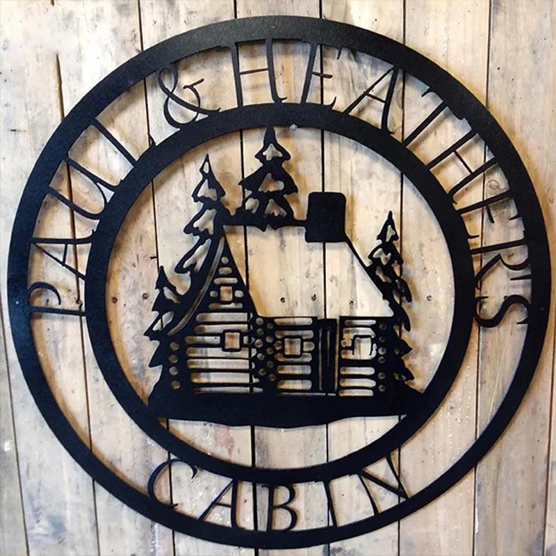 Retail Stainless Steel Metal Logo